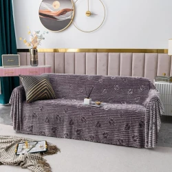 Divan üçün örtük SHA-0000489, 170x240 sm, bənövşəyi