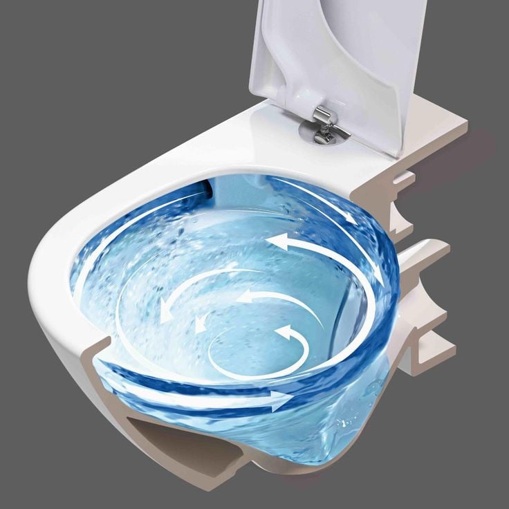 Унитаз подвесной Elfa 5522 Tornado / Комплект для установки Унитаз подвесной Elfa 5522 Tornado / Комплект для установки