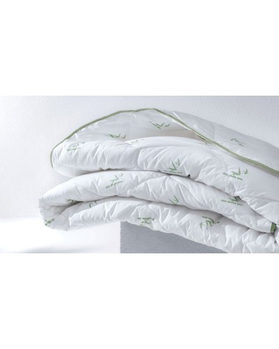 Yorğan Yataş Bambu 235x215 sm, ikinəfərlik XL, bambuk/silikonlaşdırılmış lif, ağ