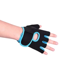 Перчатки для тренировок 1353, универсальные, черные