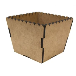 Заготовка Rosa Talent Горшок 3, 15x12x12 см, МДФ