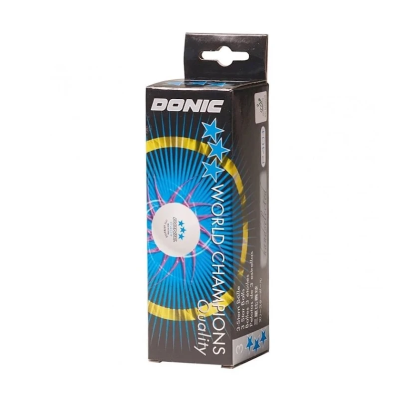 Набор мячей для тенниса Donic Top Coach 3 P40+, 3 шт