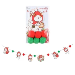 Гирлянда Miniso Mini Family Series Animals Banner, 2 м