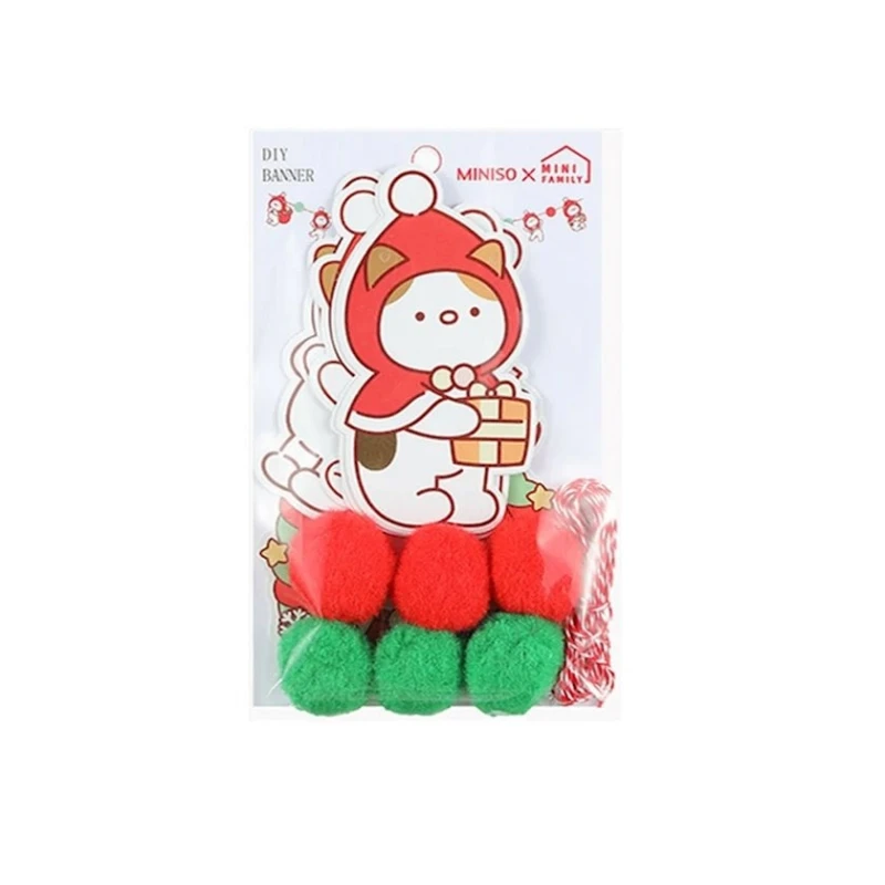 Гирлянда Miniso Mini Family Series Animals Banner, 2 м