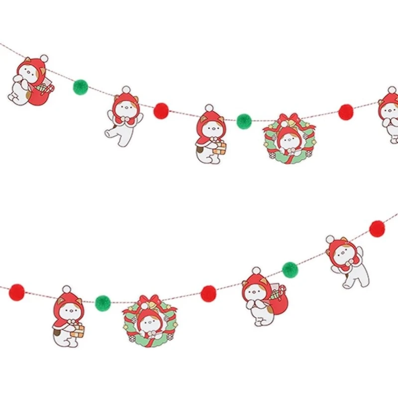 Гирлянда Miniso Mini Family Series Animals Banner, 2 м