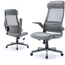 Ofis kreslosu Barizza 66x125 sm, qara