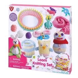 Набор для детского творчества Play Go Loom Knitting Set, 6+ лет Набор для детского творчества Play Go Loom Knitting Set, 6+ лет