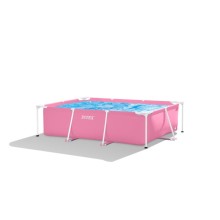 Karkaslı hovuz İntex Rectangular Frame H28266NP, çəhrayı, 220x150x60 sm, 1662 l