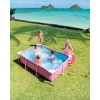 Каркасный бассейн İntex Rectangular Frame H28266NP, розовый, 220x150x60 см, 1662 л Каркасный бассейн İntex Rectangular Frame H28266NP, розовый, 220x150x60 см, 1662 л