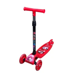 Детский самокат Cute Panda, красный Детский самокат Cute Panda, красный