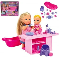 Набор игровой Simba Эви Няня с малышом, от 3 лет Набор игровой Simba Эви Няня с малышом, от 3 лет