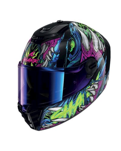 Motosikl dəbilqəsi Shark Spartan RS Shaytan HE8114EKGVL, ölçü L, rəngbərəng