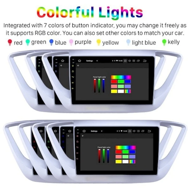 Автомобильный монитор Still Coll Hyundai Accent 2016 Автомобильный монитор Still Coll Hyundai Accent 2016