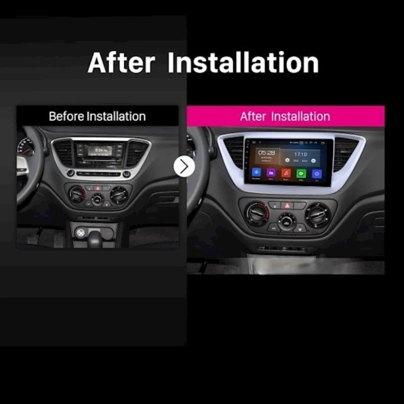 Автомобильный монитор Still Coll Hyundai Accent 2016 Автомобильный монитор Still Coll Hyundai Accent 2016