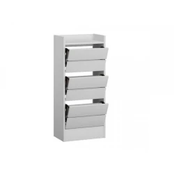 Тумба для обуви Art Mebel 29, ламинат, белая, 110х60х30 см Тумба для обуви Art Mebel 29, ламинат, белая, 110х60х30 см