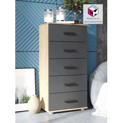 Комод 3563_LETNEWPicKomodAndrZС, ЛДСП, разноцветный, 103x33x50 см Комод 3563_LETNEWPicKomodAndrZС, ЛДСП, разноцветный, 103x33x50 см