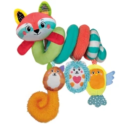 Игрушка-подвеска Clementoni Baby Soft Spiral Happy Animals