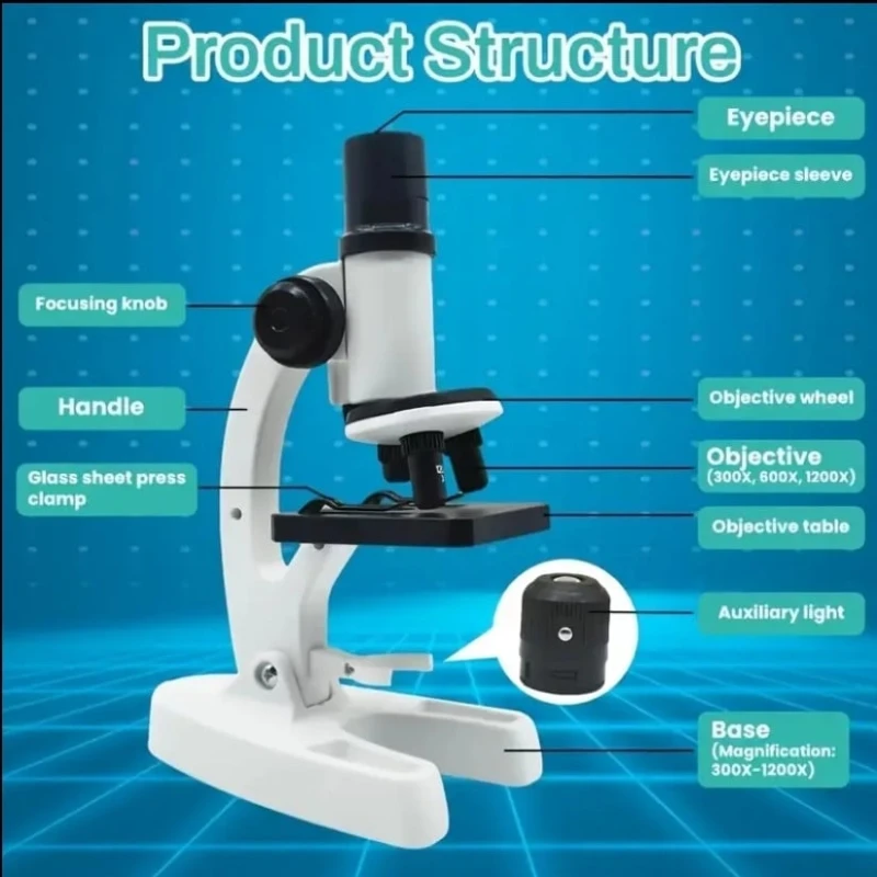 Mikroskop W5901, məktəblilər üçün