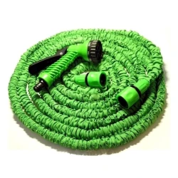 Шланг для полива Magic Hose, растягивающийся, с распылителем, зеленый, 30 м Шланг для полива Magic Hose, растягивающийся, с распылителем, зеленый, 30 м
