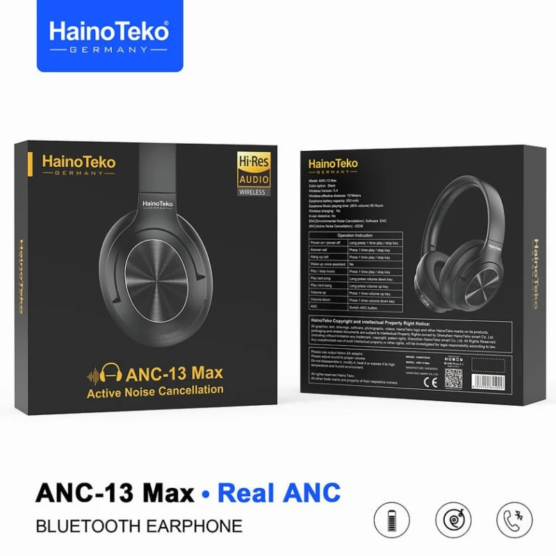 Беспроводные наушники Anc-13 Max Bluetooth