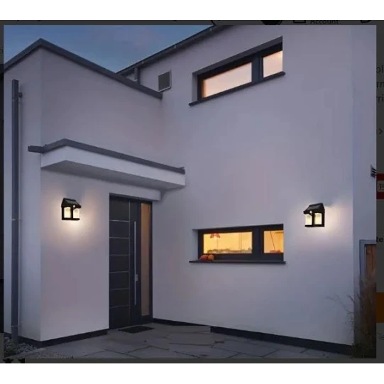 Солнечный настенный светильник led_solar2