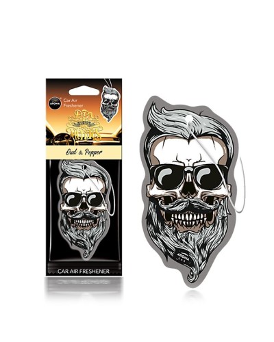 Avtomobil üçün ətirləndirici Aroma Car Dia De Los Muertos Oud & Pepper Skull, asma