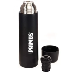 Termos Primus, paslanmayan polad, qara, 1 l