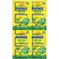 Пластины от комаров Picnic Family 10 шт