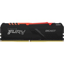 Operativ yaddaş Kingston FURY 32GB DDR4 3200 MHz Beast RGB (KF432C16BBA/32)