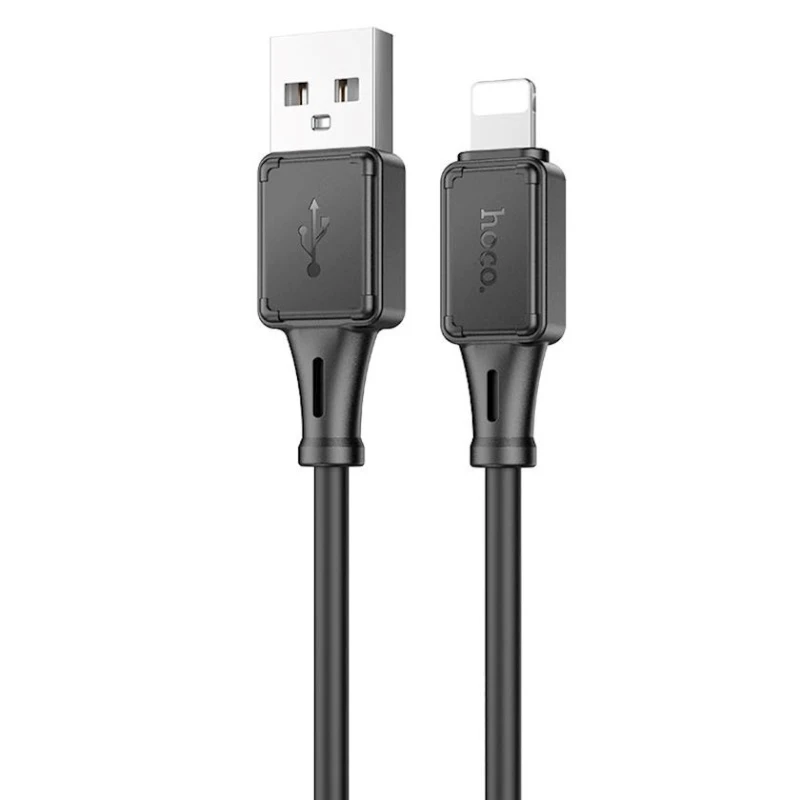 Кабель USB Hoco X101 USB to Lightning 8-pin, Черный