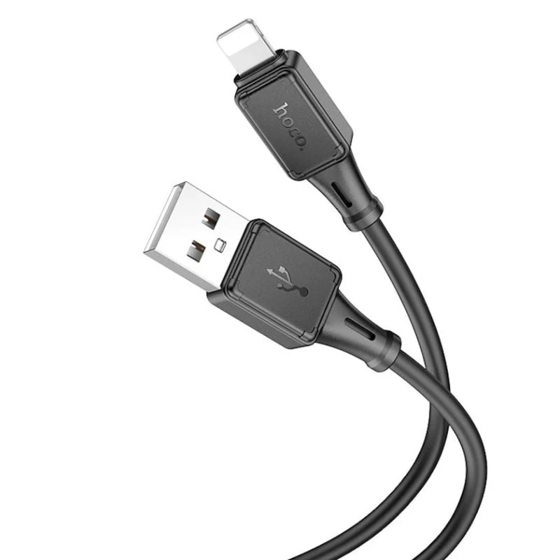 Кабель USB Hoco X101 USB to Lightning 8-pin, Черный