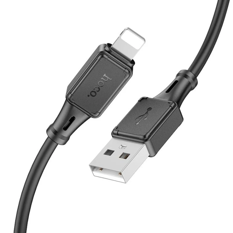 Кабель USB Hoco X101 USB to Lightning 8-pin, Черный