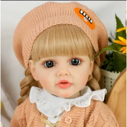 Kukla Reborn JX-299-25, bej, 55 sm