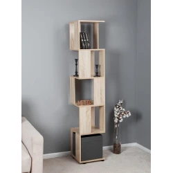 Стеллаж Letta, бежевый, ЛДСП, 35x180x35 см Стеллаж Letta, бежевый, ЛДСП, 35x180x35 см