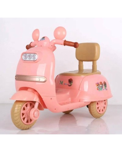 Uşaq elektrik motosikli 718, 2+ yaş, çəhrayı