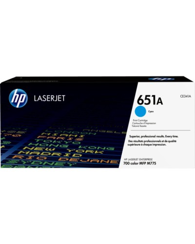 Toner-kartric HP 651A Cyan (CE341A) - printdeluxebaku_hp_ce341a