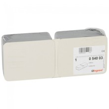 Yerüstü qutu Legrand 054003, 2x4 modul, qara