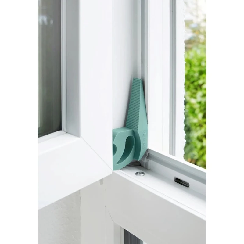 Stopper qapı və pəncərələr üçün Wenko polipropilen, 11.8x2.5x7.7 sm, mavi Stopper qapı və pəncərələr üçün Wenko polipropilen, 11.8x2.5x7.7 sm, mavi