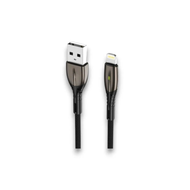 Кабель Estan 0Z0-8 USB to Lightning, черный Кабель Estan 0Z0-8 USB to Lightning, черный