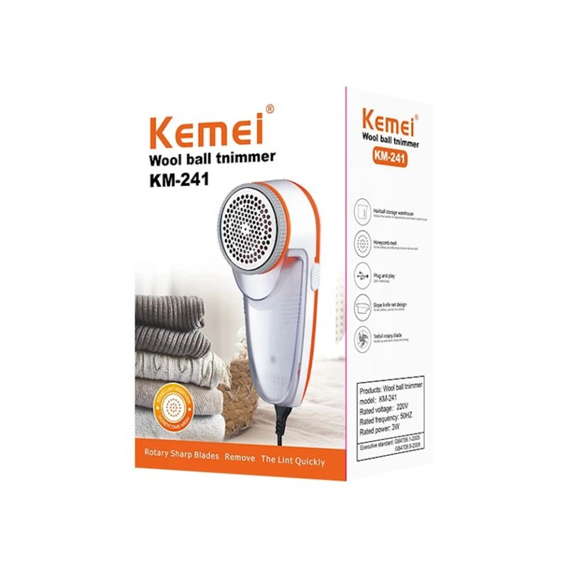 Машинка для удаления катышков Kemei KM-241 Машинка для удаления катышков Kemei KM-241