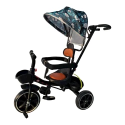 Детский трехколесный велосипед 1193 Черный