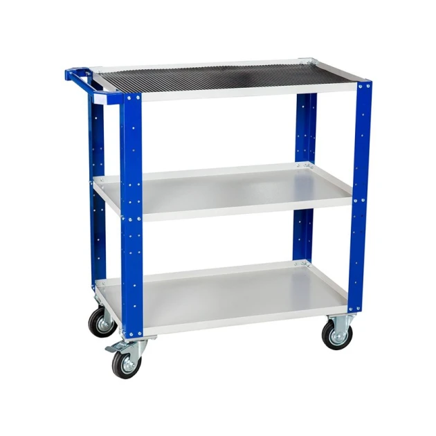 Alət arabası Praktik WDS-0, boz/göy, 738x750x450 mm Alət arabası Praktik WDS-0, boz/göy, 738x750x450 mm