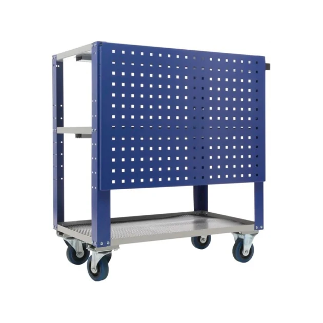 Alət arabası Praktik WDS-0, boz/göy, 738x750x450 mm Alət arabası Praktik WDS-0, boz/göy, 738x750x450 mm