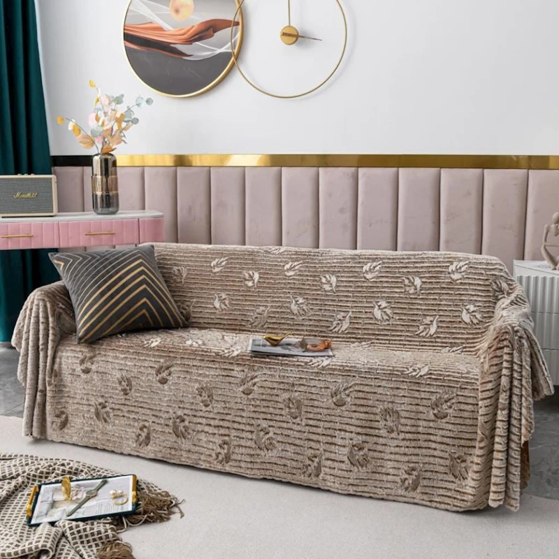 Divan üçün örtük SHA-0000488, 170x240 sm, qəhvəyi