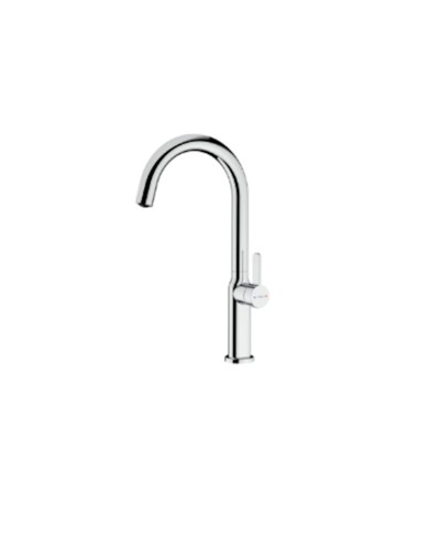 Qarışdırıcı kran Teka Oval 915 1-qollu, xrom örtüklü