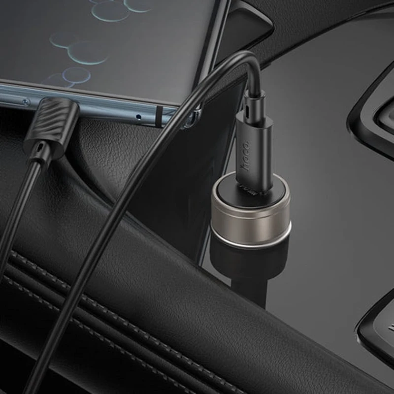 Автомобильное зарядное устройство Hoco Z57 30W PD USB-C Автомобильное зарядное устройство Hoco Z57 30W PD USB-C