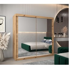 Şkaf Art Mebel Art-200-46, bej, 220х200х60 sm
