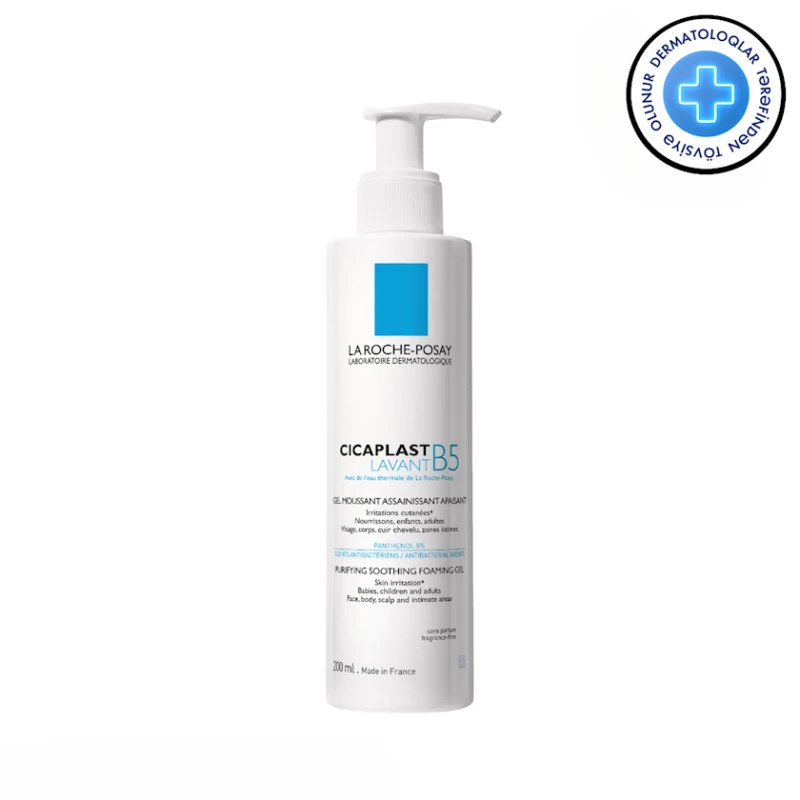 Очищающий гель для сверхчувствительной и склонной к раздражению в результате сухости кожи La Roche-Posay Cicaplast Lavant B5, 200 мл