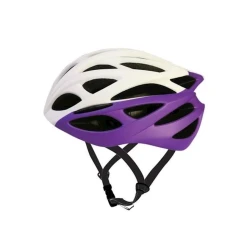 Velosiped dəbilqəsi DENA-10151, ağ/bənövşəyi