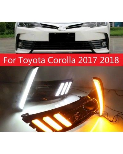 Gündüz işıqları Toyota Corolla 2017-2018 üçün